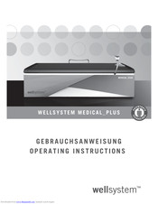 Wellsystem Medical_Plus Operating Instructions Manual