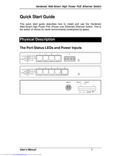 EtherWAN EX48050-00B Quick Start Manual