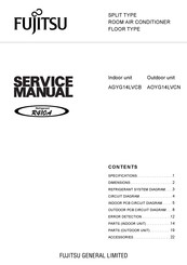 Fujitsu AOYG14LVCN Service Manual