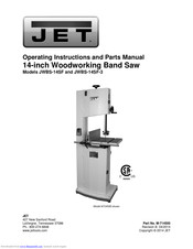 Jet JWBS-14SF-3 Operating Instructions And Parts List Manual