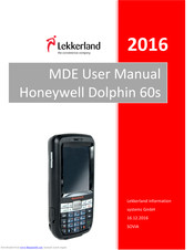 Honeywell Dolphin 60s User Manual