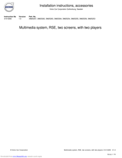 Volvo 39825256 Installation Instructions, Accessories