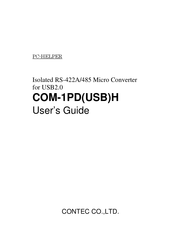 Contec COM-1PD(USB)H User Manual