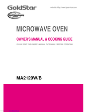 Goldstar MA2120W Owners & Cooking Manual