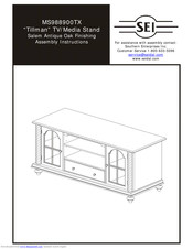 SEI Tillman MS988900TX Assembly Instructions Manual