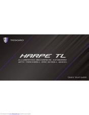 Tesoro G6TL Quick Start Manual