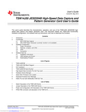 Texas Instruments JESD204B User Manual
