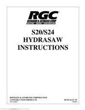 RGC S20 Instructions Manual