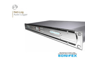 Sonifex Net-Log Handbook