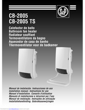 Soler & Palau CB-2005 TS Installation Manual