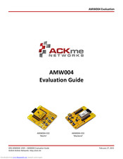 ACKme Networks AMW004-E02 Marlin User Manual