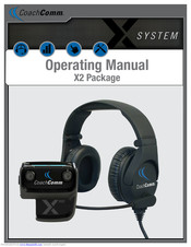 CoachComm X2 WI Operating Manual