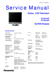 Panasonic TX-20LA5F Service Manual