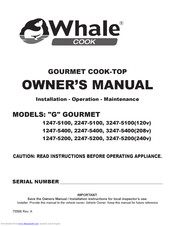 Whale 2247-5200 Owner's Manual