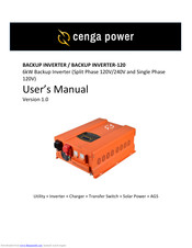Cenga Power BACKUP INVERTER-120 User Manual
