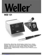 Weller WSD 121 Operating Instructions Manual