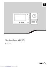 Somfy V400 RTS User Manual