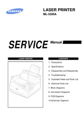 Samsung ML-5200A Service Manual