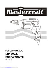 MasterCraft 054-3181-2 Instruction Manual