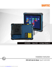 Bartec B7-A2Z0-0032 Installation Instructions Manual
