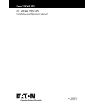 Eaton 93PM-L IAC-B Installation And Operation Manual