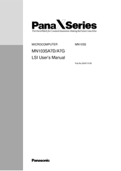 Panasonic MICROCOMPUTER MN103S User Manual