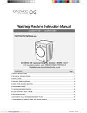 Daewoo DWDMV10B1 Instruction Manual