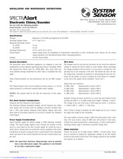 System Sensor CH1224 Installation And Maintenance Instructions