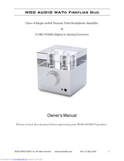 Woo Audio WA7d Owner's Manual