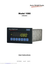 Avery Weigh-Tronix 1080 User Instructions