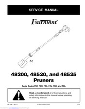 Fairmont 48525 Service Manual