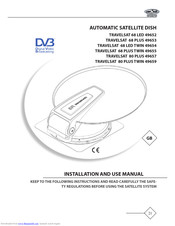 Digital Video Broadcasting TRAVELSAT 68 LED Installation And Use Manual