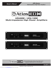 AtlasIED HPA1302 Owner's Manual