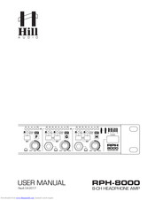 Hill Audio RPH-8000 User Manual