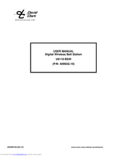 David Clark 40992G-19 User Manual