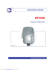 Amperes Electronics EP1200 Instruction Manual