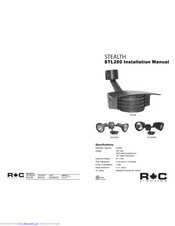 RC Lighting STL200H1 Installation Manual