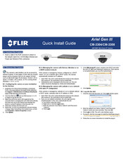 FLIR CM-3304 Quick Install Manual