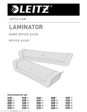 LEITZ iLAM HOME OFFICE A3 Instruction Manual