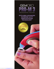 GemOro PRO-M 3 Manual