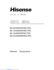 Hisense AS-18UR4SFATE5 Service Manual