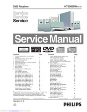 Philips HTS5000W/12 Service Manual