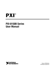 National Instruments PXI-8150B User Manual