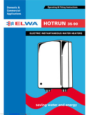 Elwa HOTRUN 35 Operating And Fitting Instructions Manual