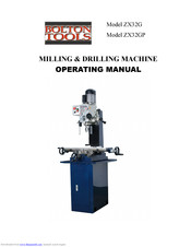 Bolton Tools ZX32G Operating Manual