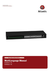 Atlantis NetMaster F16 Manual