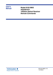 YOKOGAWA AQ2200-631 User Manual