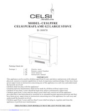 CELSI CESLPFRE Instruction Booklet