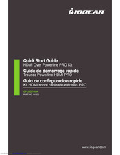 IOGear GPLHDPROK Quick Start Manual