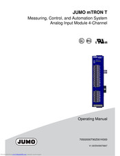 JUMO mTRON T 705030.0 Operating Manual